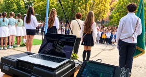 откриване на учебата година в 6-сто Иван Вазов с DJ Георги Костов
