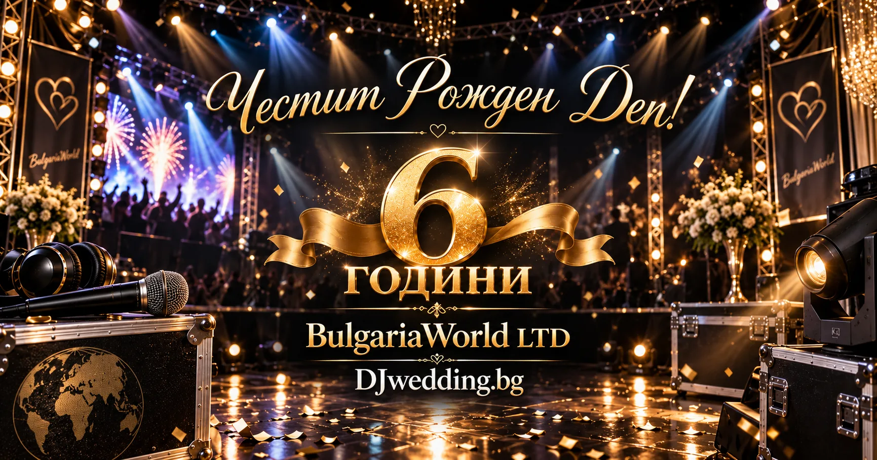 6 години бранд DJWEDDING.BG и хиляди участия зад DJ Георги Костов